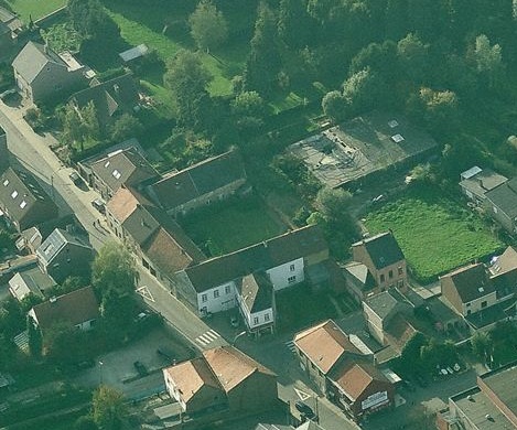 Het domein vanuit de lucht gezien, 2012. (Bing Maps)